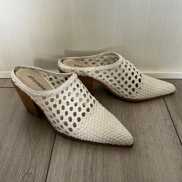 Jeffrey Campbell Leone Mules - Picture 1 of 3